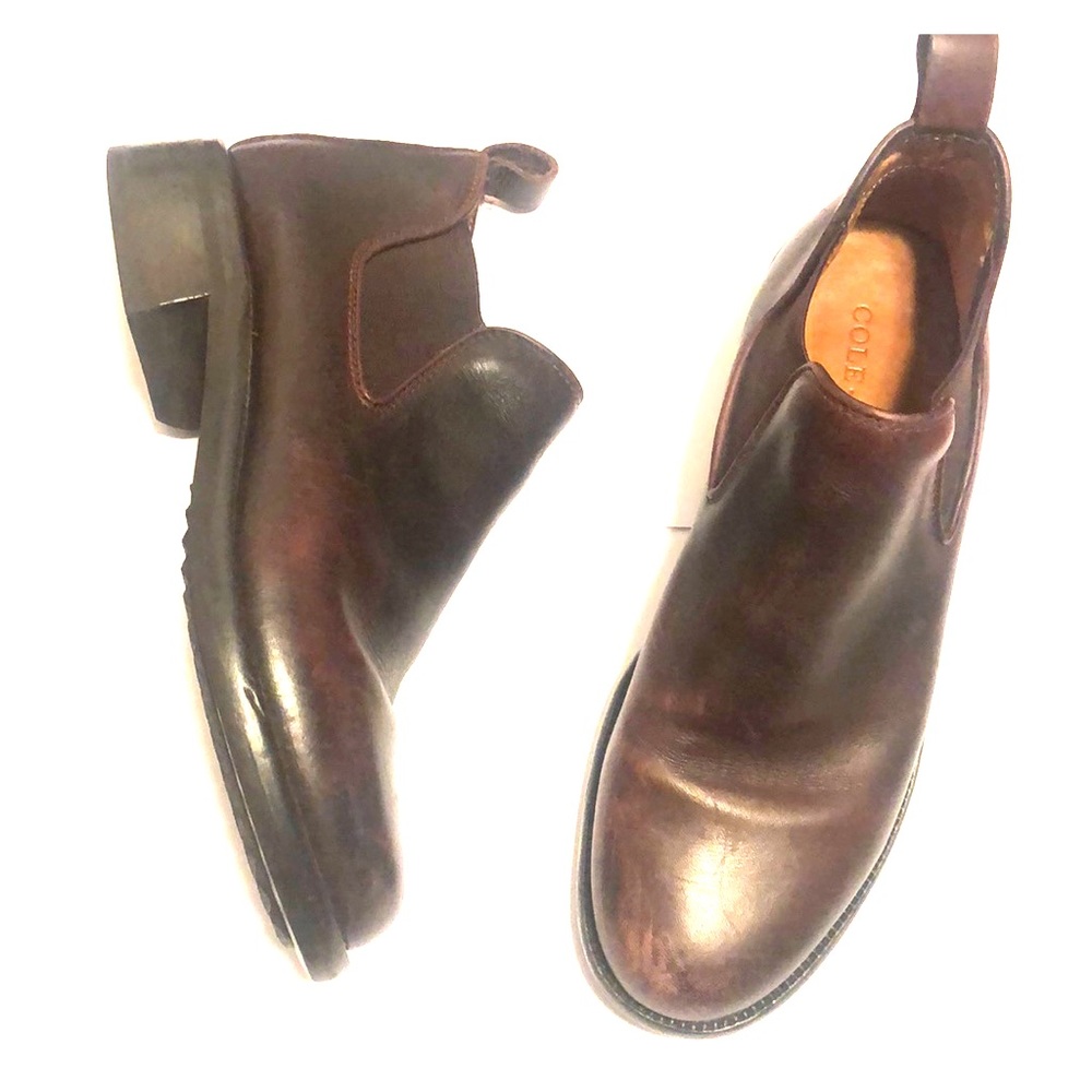 Cole Haan Leather Ankle Boots
